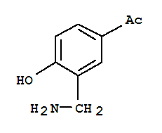 Ethanone, 1-[3-(aminomethyl)-4-hydroxyphenyl]-(9ci) Structure,742023-22-9Structure