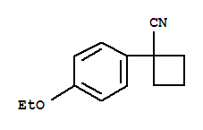 (9ci)-1-(4-乙氧基苯基)-环丁烷甲腈结构式_74205-20-2结构式