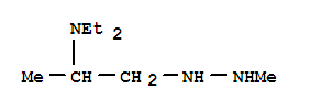 (9ci)-N,N-二乙基-1-(2-甲基肼基)-2-丙胺结构式_742631-93-2结构式