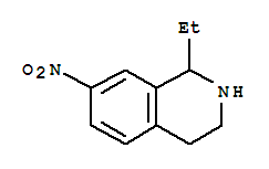 Isoquinoline, 1-ethyl-1,2,3,4-tetrahydro-7-nitro-(9ci) Structure,742679-30-7Structure