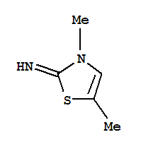 2(3H)-thiazolimine,3,5-dimethyl-(9ci) Structure,743374-96-1Structure