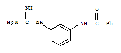 Benzamide, n-[3-[(aminoiminomethyl)amino]phenyl]-(9ci) Structure,743375-57-7Structure