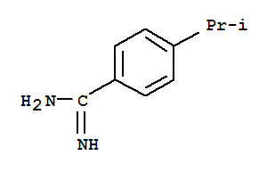 Benzenecarboximidamide, 4-(1-methylethyl)-(9ci) Structure,743417-63-2Structure