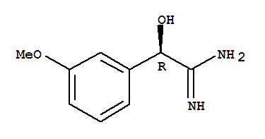 Benzeneethanimidamide, alpha-hydroxy-3-methoxy-, (alphar)-(9ci) Structure,744133-87-7Structure