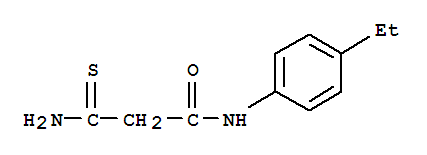 Propanamide, 3-amino-n-(4-ethylphenyl)-3-thioxo-(9ci) Structure,744227-10-9Structure