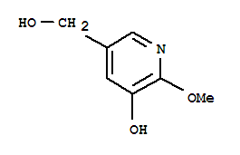 (9ci)-5-羟基-6-甲氧基-3-吡啶甲醇结构式_744993-03-1结构式