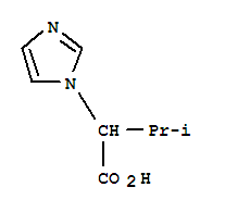 2-咪唑-1-基-3-甲基-丁酸结构式_745001-73-4结构式