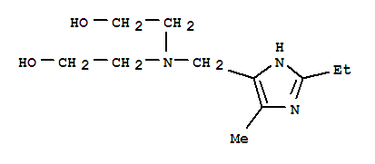 Ethanol, 2,2-[[(2-ethyl-5-methyl-1h-imidazol-4-yl)methyl]imino]bis-(9ci) Structure,745744-48-3Structure