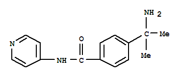 Benzamide, 4-(1-amino-1-methylethyl)-n-4-pyridinyl-(9ci) Structure,745770-80-3Structure