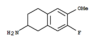 (9ci)-7-氟-1,2,3,4-四氢-6-甲氧基-2-萘胺结构式_745780-17-0结构式