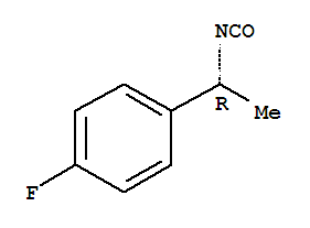 Benzene, 1-fluoro-4-[(1r)-1-isocyanatoethyl]-(9ci) Structure,745783-73-7Structure