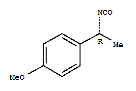 Benzene, 1-[(1r)-1-isocyanatoethyl]-4-methoxy-(9ci) Structure,745783-82-8Structure