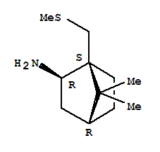 (1s,2r,4r)-(9ci)-7,7-二甲基-1-[(甲基硫代)甲基]-双环[2.2.1]庚烷-2-胺结构式_745801-35-8结构式