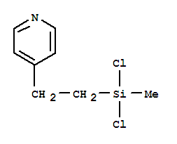 Pyridine, 4-[2-(dichloromethylsilyl)ethyl]-(9ci) Structure,74639-18-2Structure