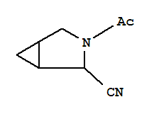 3-Azabicyclo[3.1.0]hexane-2-carbonitrile, 3-acetyl-(9ci) Structure,74650-13-8Structure