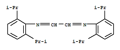 (N,ne,n,ne)-N,N-(乙烷-1,2-二基)双(2,6-二异丙基苯胺)结构式_74663-75-5结构式