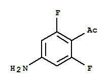 Ethanone, 1-(4-amino-2,6-difluorophenyl)-(9ci) Structure,746630-18-2Structure