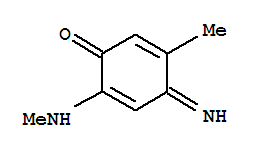 2,5-Cyclohexadien-1-one, 4-imino-5-methyl-2-(methylamino)-(9ci) Structure,747358-52-7Structure