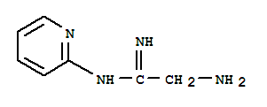 Ethanimidamide, 2-amino-n-2-pyridinyl-(9ci) Structure,747360-43-6Structure