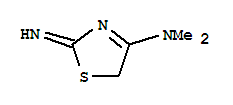 4-Thiazolamine,2,5-dihydro-2-imino-n,n-dimethyl-(9ci) Structure,747373-95-1Structure