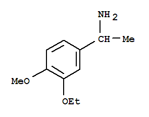 Benzenemethanamine, 3-ethoxy-4-methoxy-alpha-methyl-(9ci) Structure,747402-25-1Structure