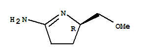 (r)-(9ci)-3,4-二氢-2-(甲氧基甲基)-2H-吡咯-5-胺结构式_748745-51-9结构式