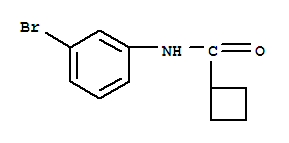 (9ci)-n-(3-溴苯基)-环丁烷羧酰胺结构式_748774-22-3结构式