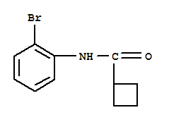 (9ci)-n-(2-溴苯基)-环丁烷羧酰胺结构式_748774-23-4结构式