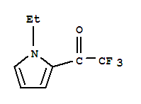 Ethanone, 1-(1-ethyl-1h-pyrrol-2-yl)-2,2,2-trifluoro-(9ci) Structure,74889-30-8Structure