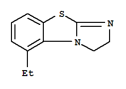 (9ci)-5-乙基-2,3-二氢-咪唑并[2,1-b]苯并噻唑结构式_749160-15-4结构式