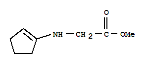 Glycine, n-1-cyclopenten-1-yl-, methyl ester (9ci) Structure,749815-38-1Structure