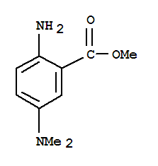 (9ci)-2-氨基-5-(二甲基氨基)-苯甲酸甲酯结构式_749863-32-9结构式