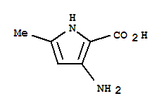 (9ci)-3-氨基-5-甲基-1H-吡咯-2-羧酸结构式_749900-74-1结构式