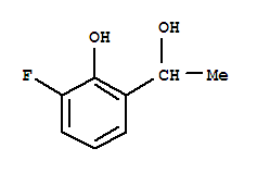 Benzenemethanol, 3-fluoro-2-hydroxy-alpha-methyl-(9ci) Structure,749929-50-8Structure