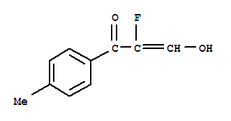 2-Propen-1-one, 2-fluoro-3-hydroxy-1-(4-methylphenyl)-(9ci) Structure,750509-46-7Structure