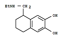 2,3-Naphthalenediol, 5-[(ethylamino)methyl]-5,6,7,8-tetrahydro-(9ci) Structure,750525-70-3Structure