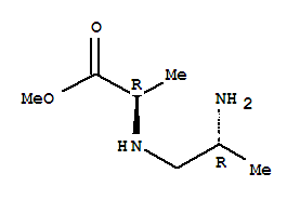 D-alanine, n-(2-aminopropyl)-, methyl ester, (r)-(9ci) Structure,750533-26-7Structure