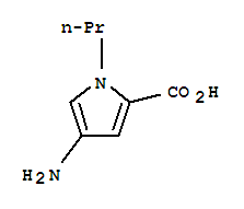(9ci)-4-氨基-1-丙基-1H-吡咯-2-羧酸结构式_750542-10-0结构式