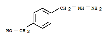 Benzenemethanol, 4-(hydrazinomethyl)-(9ci) Structure,750554-83-7Structure