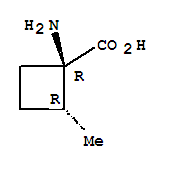 (1r,2r)-(9ci)-1-氨基-2-甲基-环丁烷羧酸结构式_750567-64-7结构式