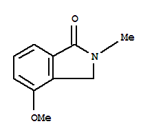 1H-isoindol-1-one,2,3-dihydro-4-methoxy-2-methyl-(9ci) Structure,750649-62-8Structure