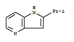 2-(1-Methylethyl)-1h-pyrrolo[3,2-b]pyridine Structure,75100-51-5Structure