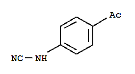 (9ci)-(4-乙酰基苯基)-氨腈结构式_75106-15-9结构式