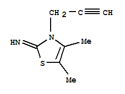 2(3H)-thiazolimine,4,5-dimethyl-3-(2-propynyl)-(9ci) Structure,751418-70-9Structure