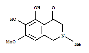 4(1H)-isoquinolinone, 2,3-dihydro-5,6-dihydroxy-7-methoxy-2-methyl-(9ci) Structure,751424-21-2Structure