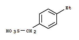 Benzenemethanesulfonic acid, 4-ethyl-(9ci) Structure,752148-79-1Structure