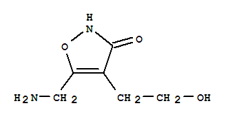 4-Isoxazoleethanol, 5-(aminomethyl)-3-hydroxy-(9ci) Structure,752173-14-1Structure