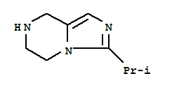 (9ci)-5,6,7,8-四氢-3-(1-甲基乙基)-咪唑并[1,5-a]吡嗪结构式_752200-12-7结构式