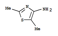 4-Thiazolamine,2,5-dimethyl-(9ci) Structure,752242-17-4Structure