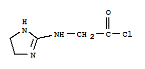 (9ci)-[(4,5-二氢-1H-咪唑-2-基)氨基]-乙酰氯结构式_753390-10-2结构式